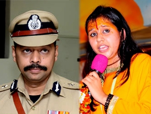 sadvi to be booked for provogative speech